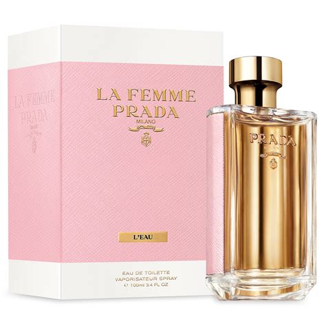 prada femme leau|Prada la femme 2016.